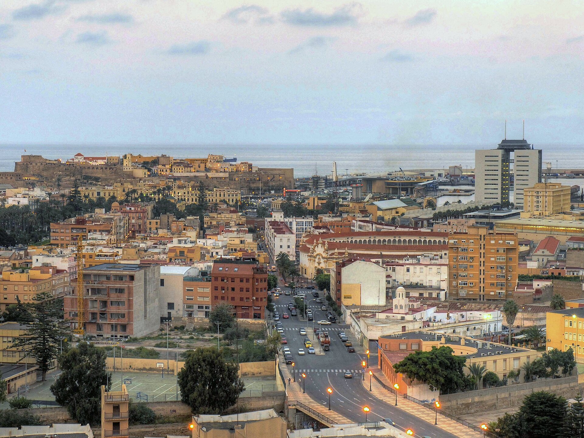Vista de Melilla
